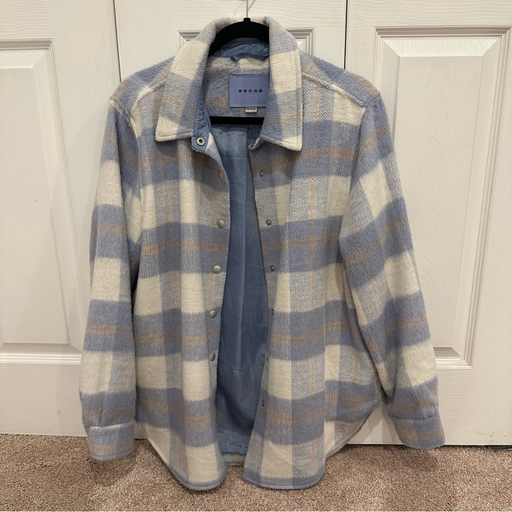 BlankNYC Plaid Shacket